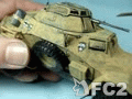 トライスターのsd.kfz.222偵察装甲車